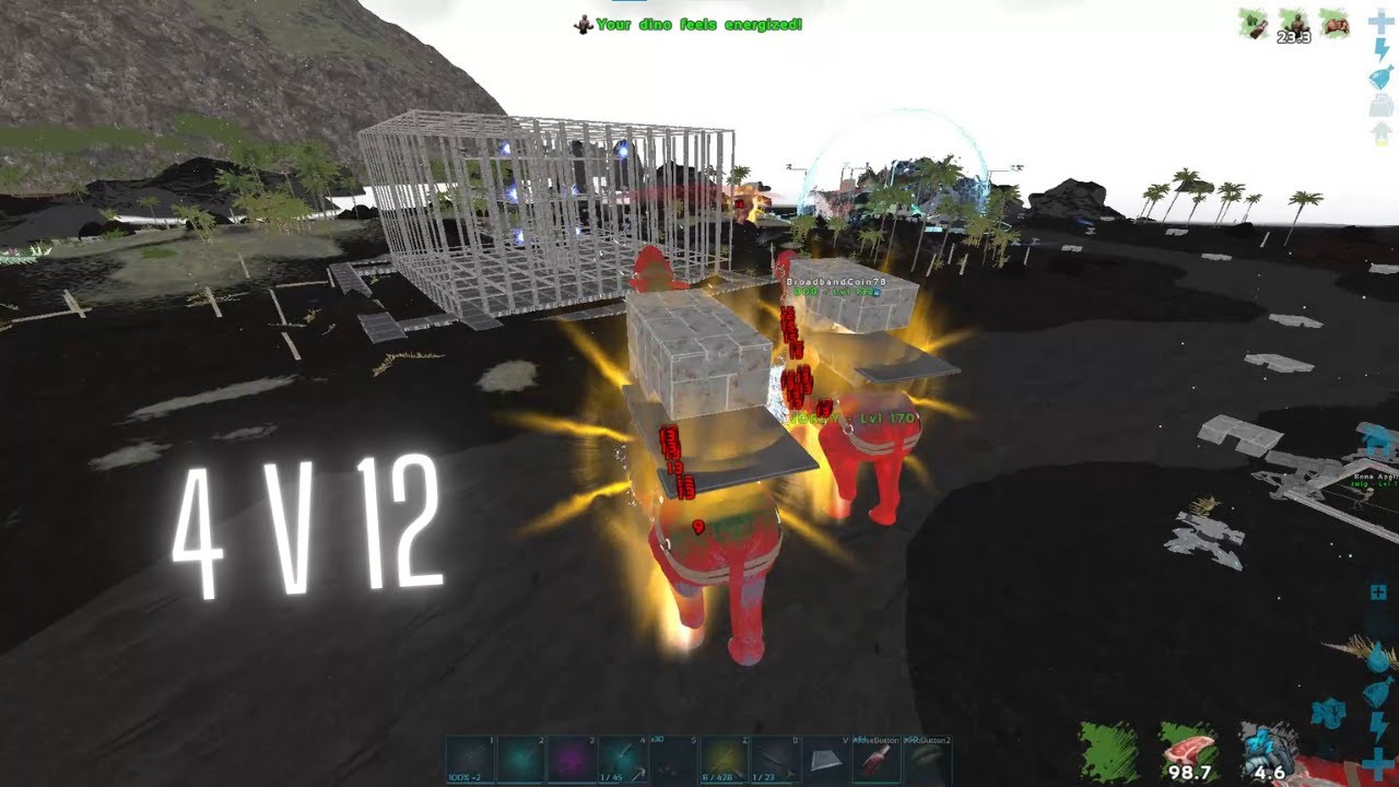 ONLINING Double Bear And 4V12ING At A Raid Base - Twonks 4 Man