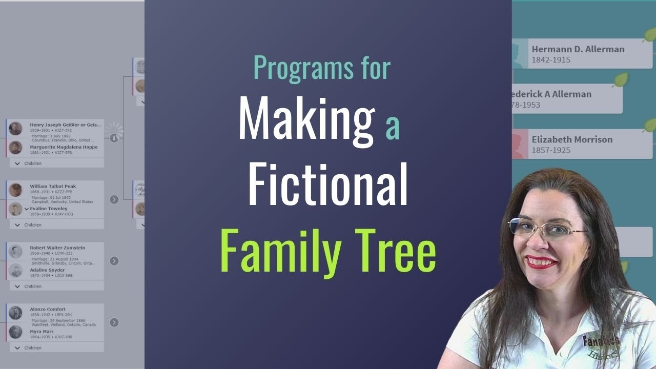 Which Website is the Best to Use For Making Fictional Family Trees?