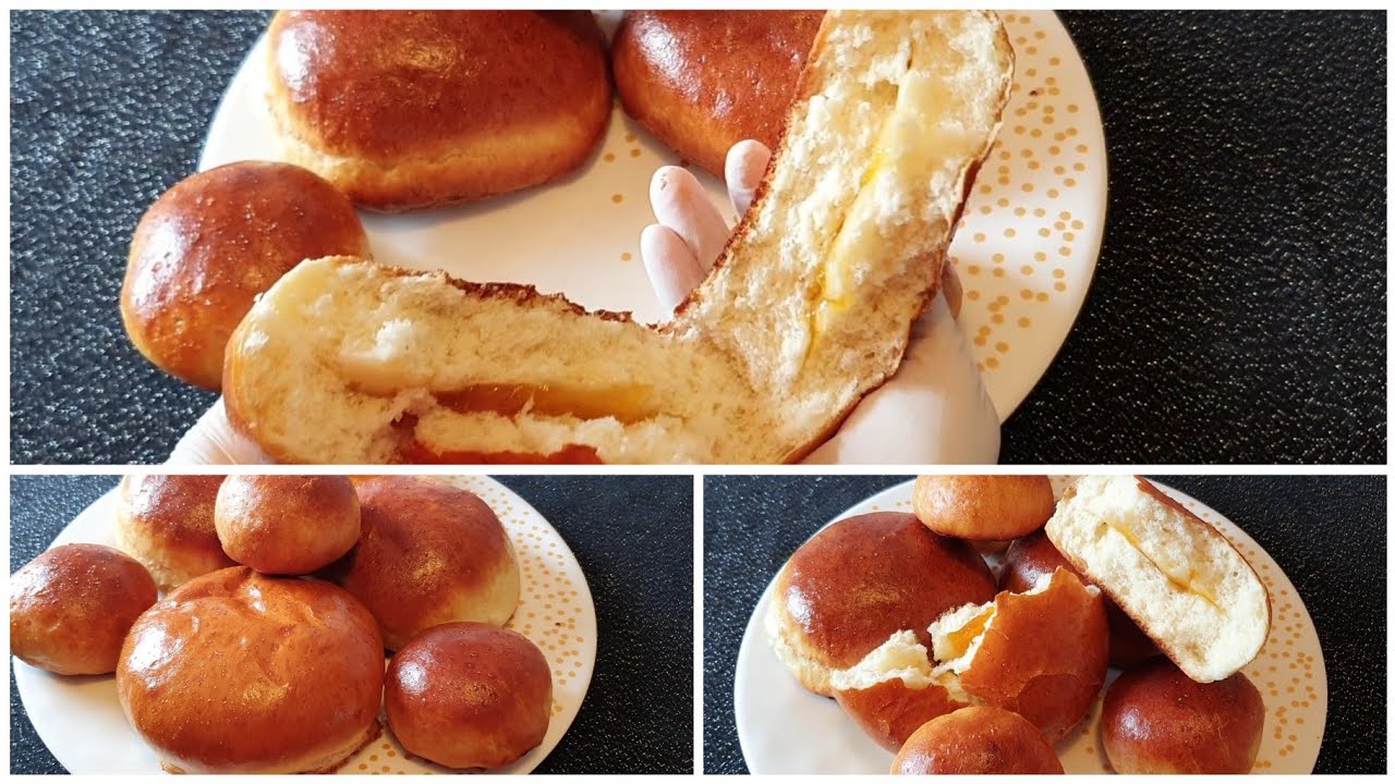 بريوش خفيف كالقطن محشي بالمربى ولا اروع Brioche farcie à la confiture inratabel