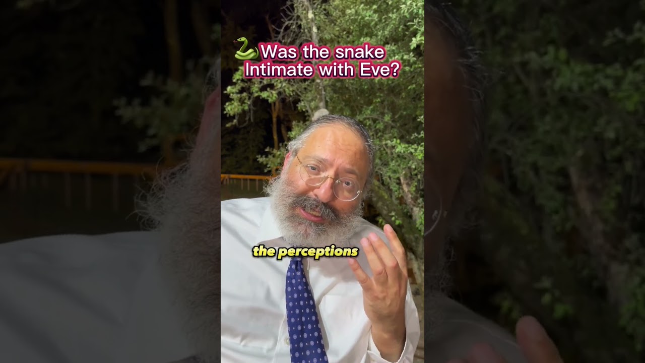 #adam #eve #snake #torah #psychology #rabbi #rabbiyy