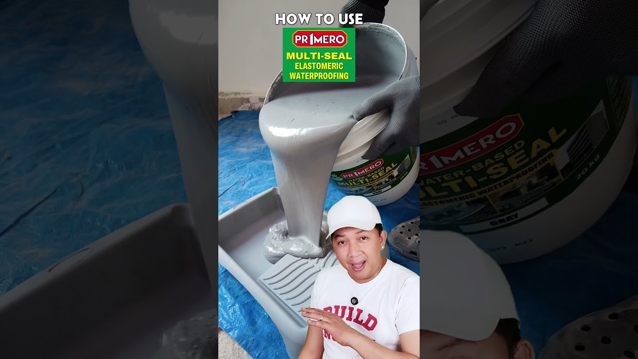 Primero Multi-Seal Elastomeric Waterproofing #construction #engineering #paint