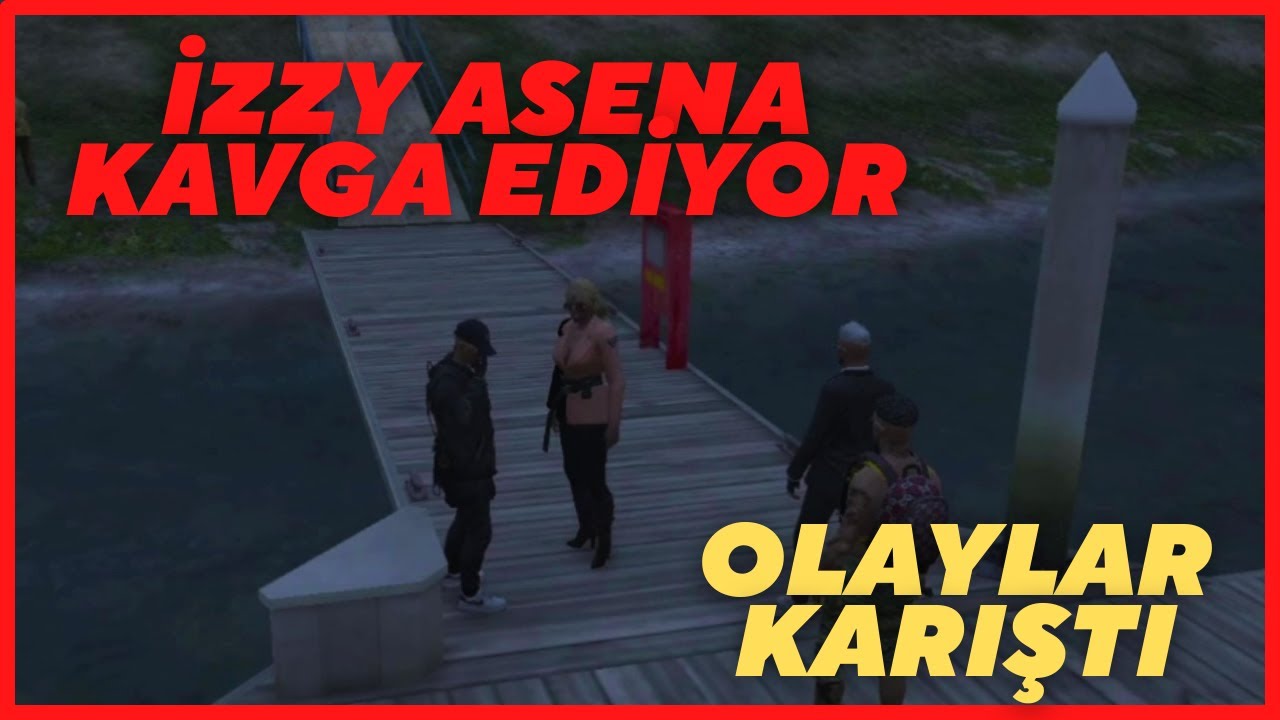 İZZY ASENA KAVGA EDİYOR DANNY BABASINA KÜSÜYOR #VRRP