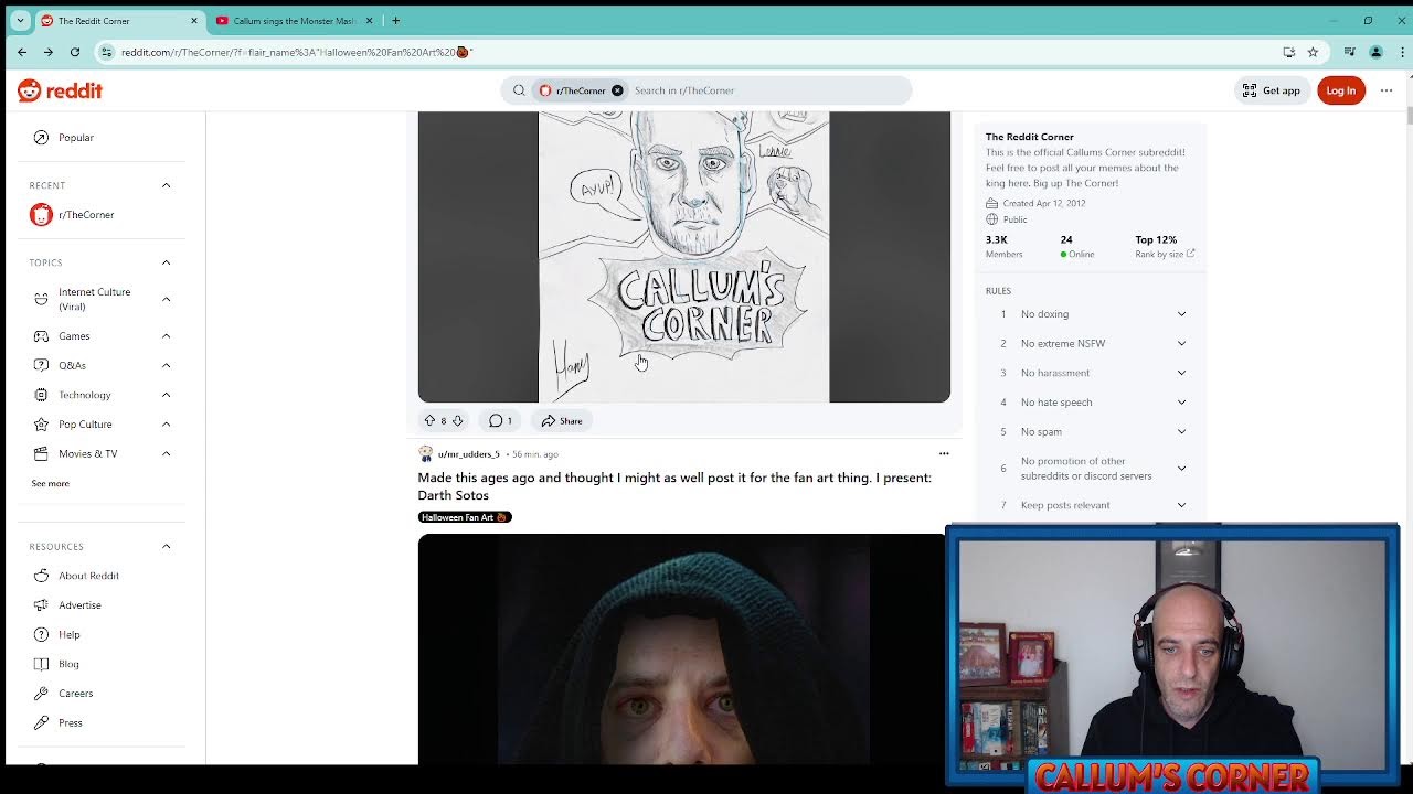 Halloween Fan Art & Reddit Review