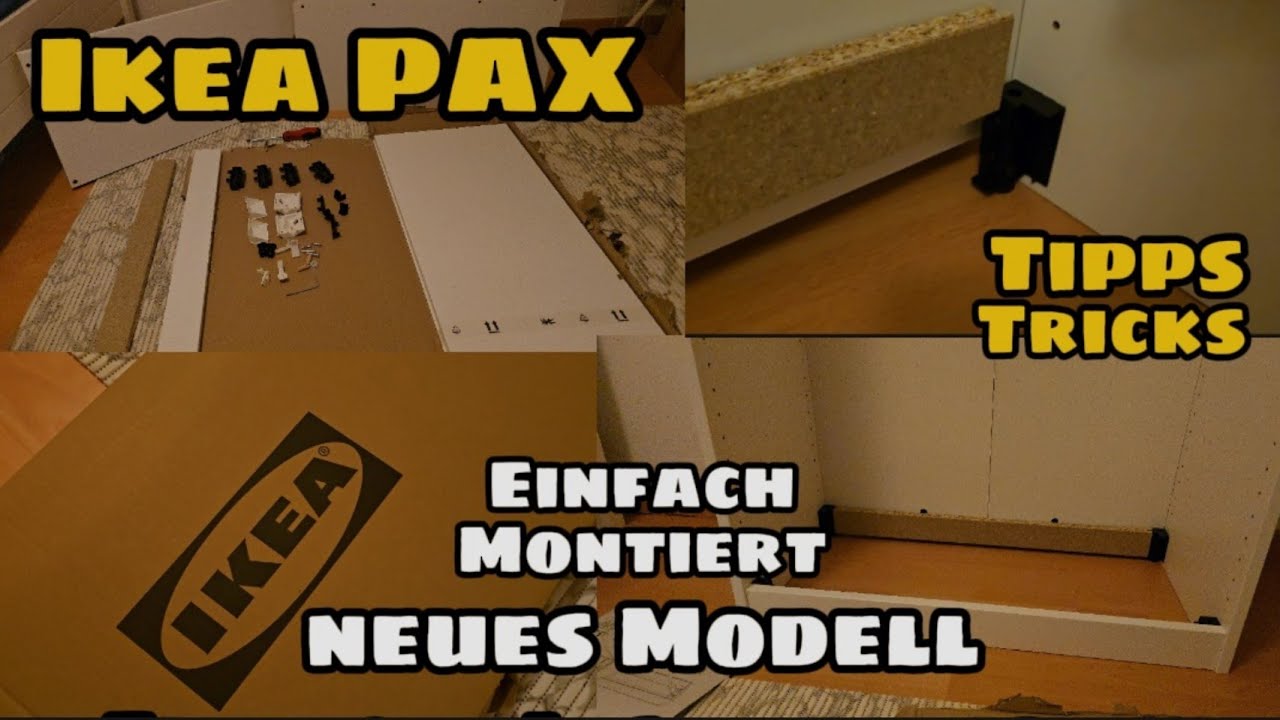 IKEA PAX 236x75 Schrank - Aufbau des neuen Korpus ganz einfach