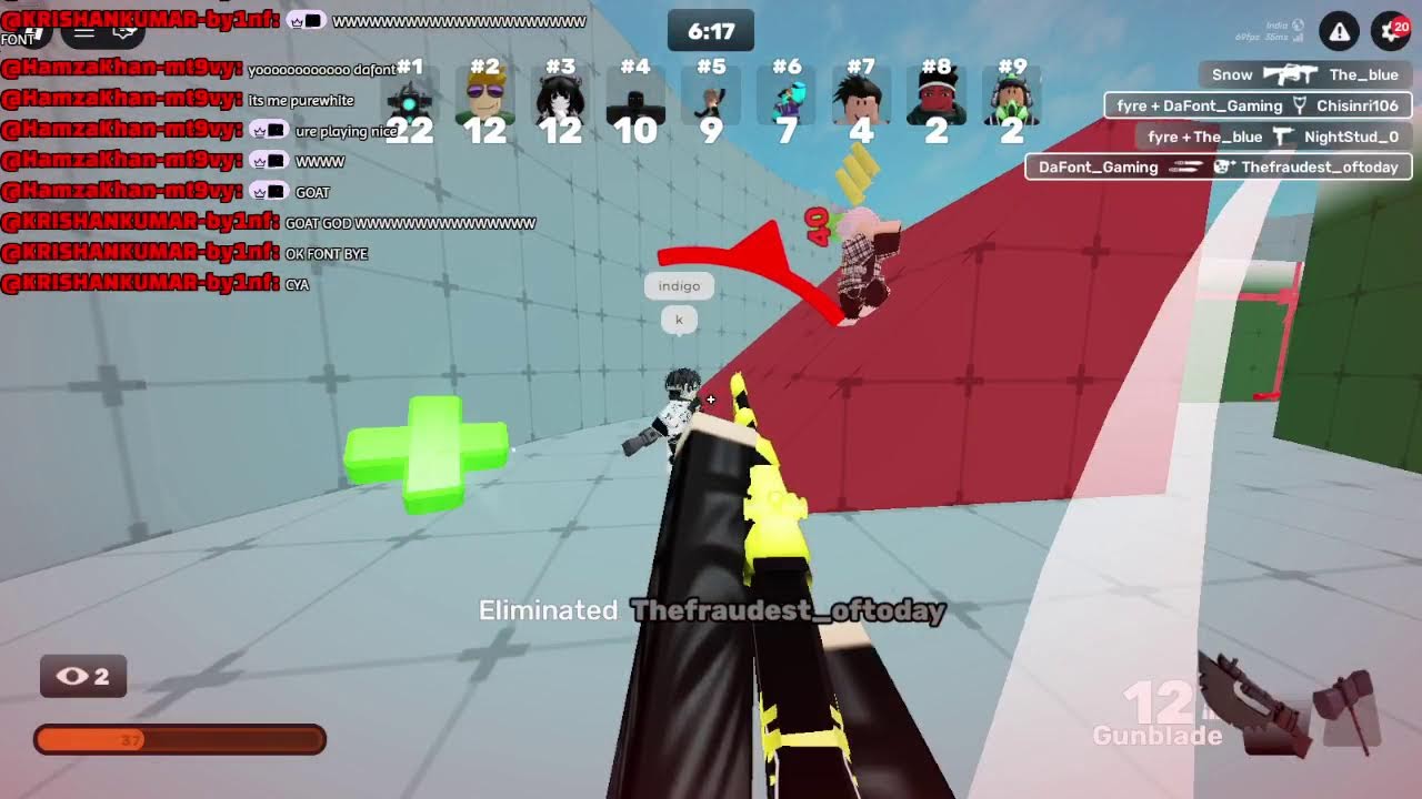 🔴Rivals Live (Part-5)🔴| ROBLOX |