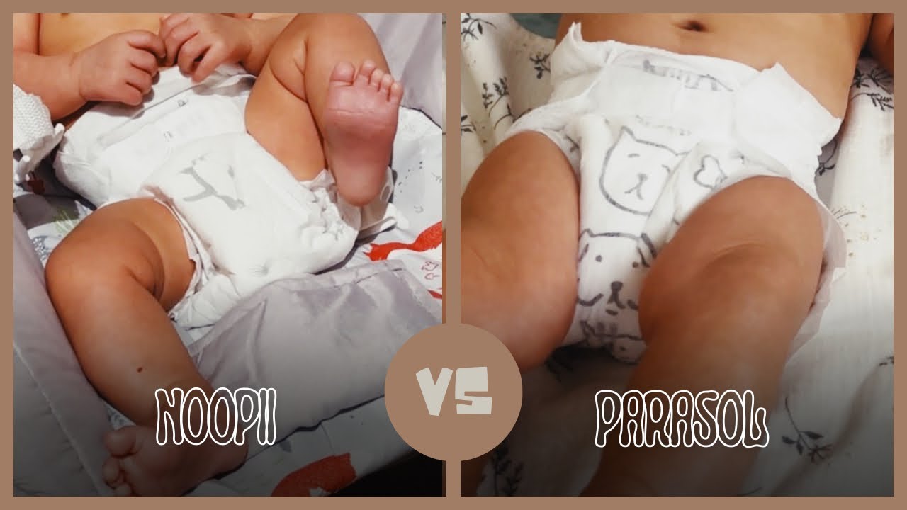 Noopii與Parasol新生兒尿布比較｜育兒用品