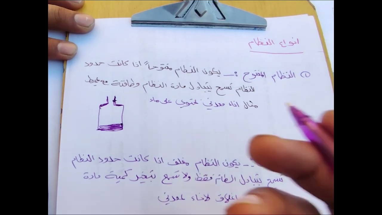 المحاضرة رقم 1 من الفصل الاول  المحاضرات المجانية ( شرح علم الثرموداينمك) استاذ علي رحيم 