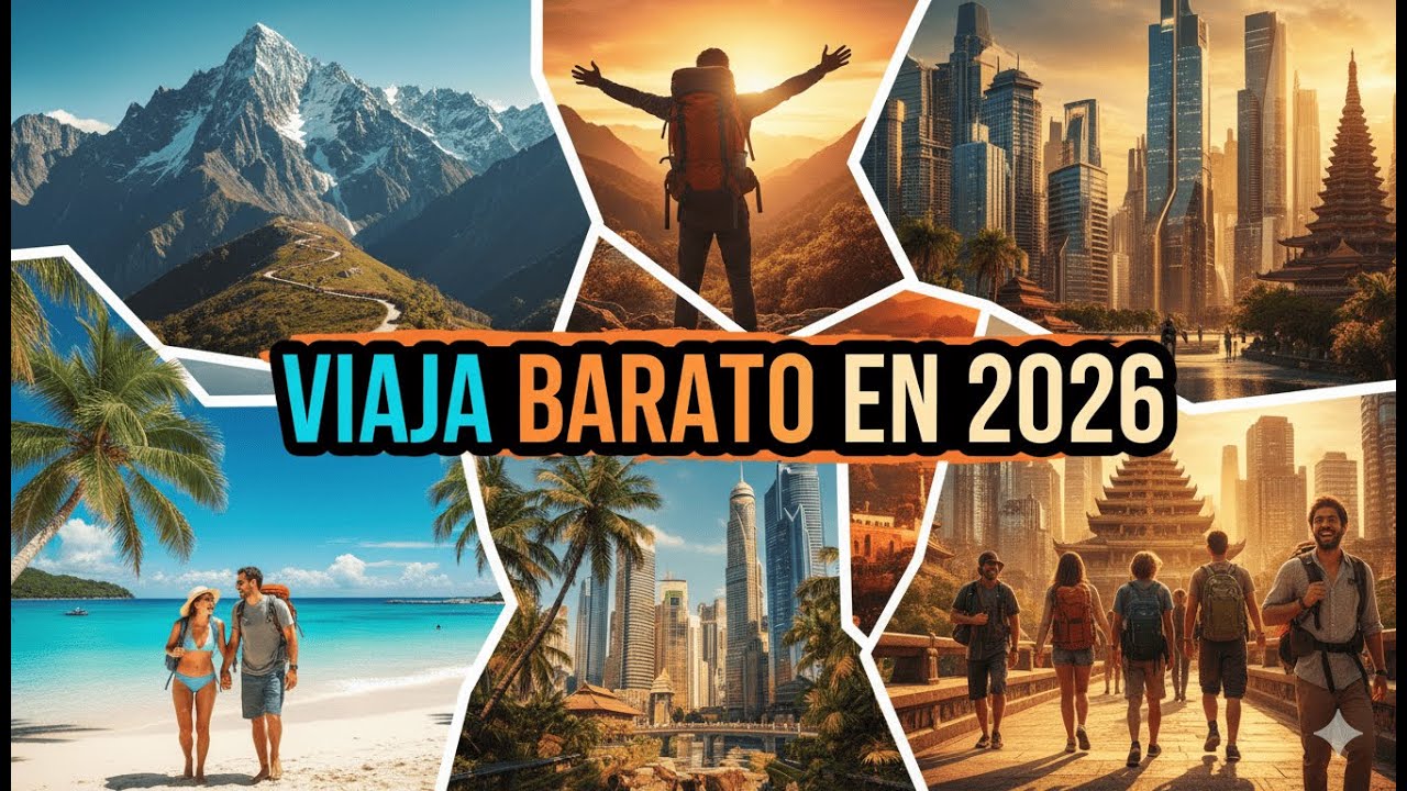 7 Destinos Baratos Para Viajar en 2026