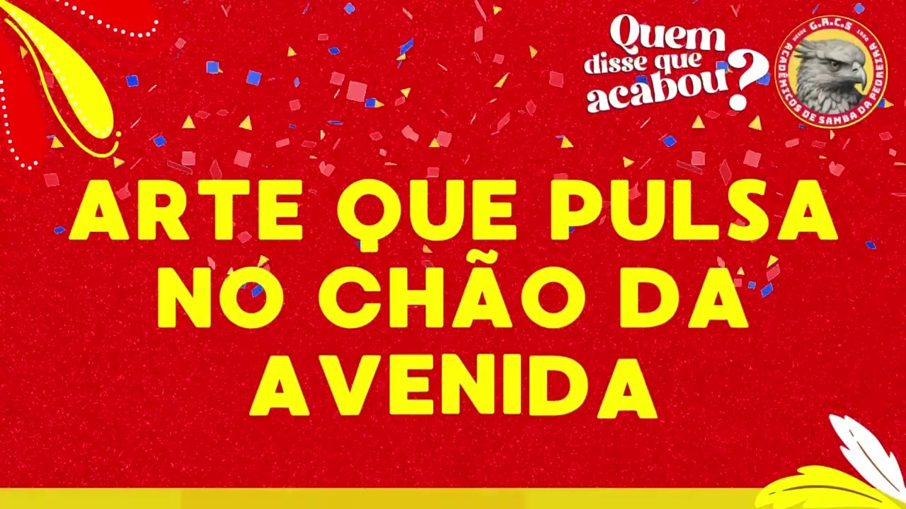 ACADÊMICOS DE SAMBA DA PEDREIRA 2026 - Quem disse que acabou? 