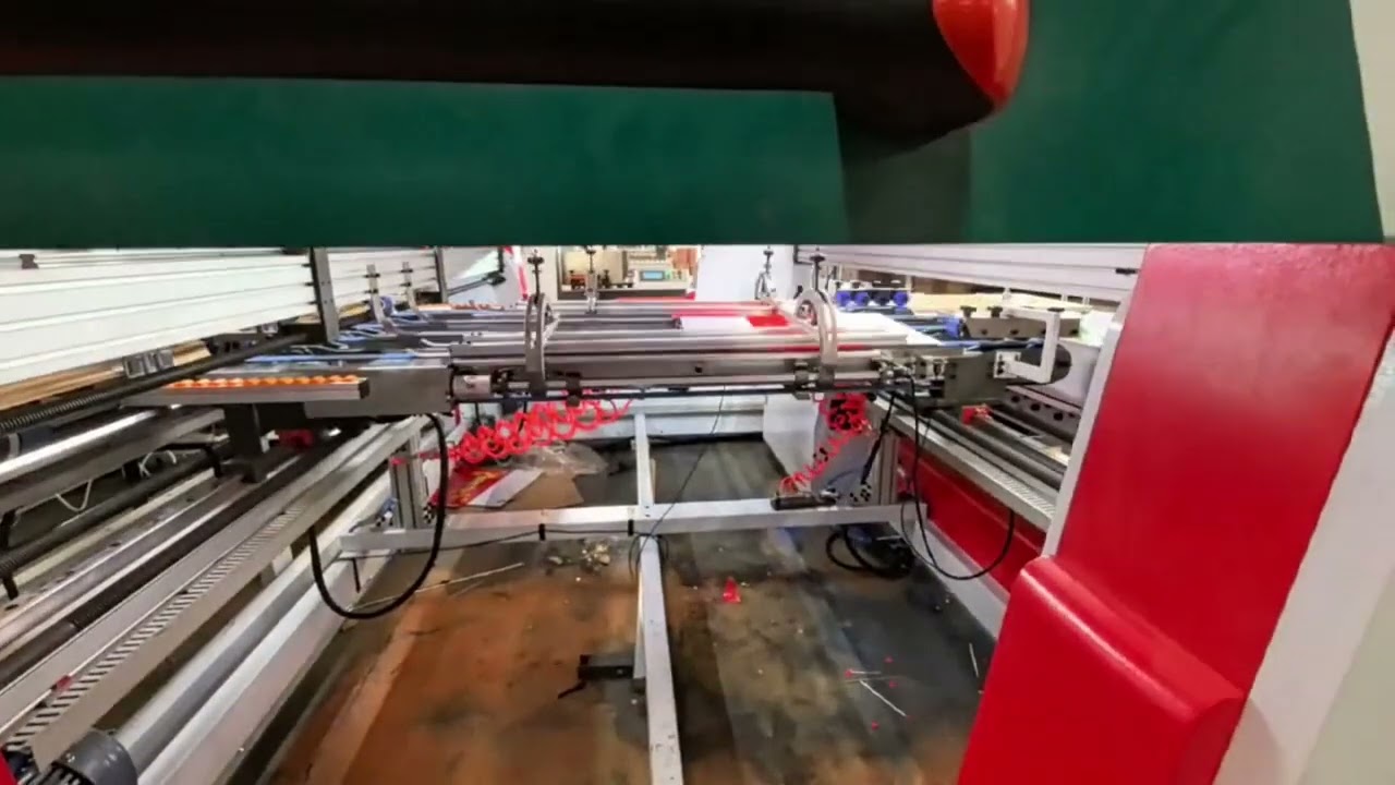 MH2300/2600/3000/3300 binding of two blanks with flap folder