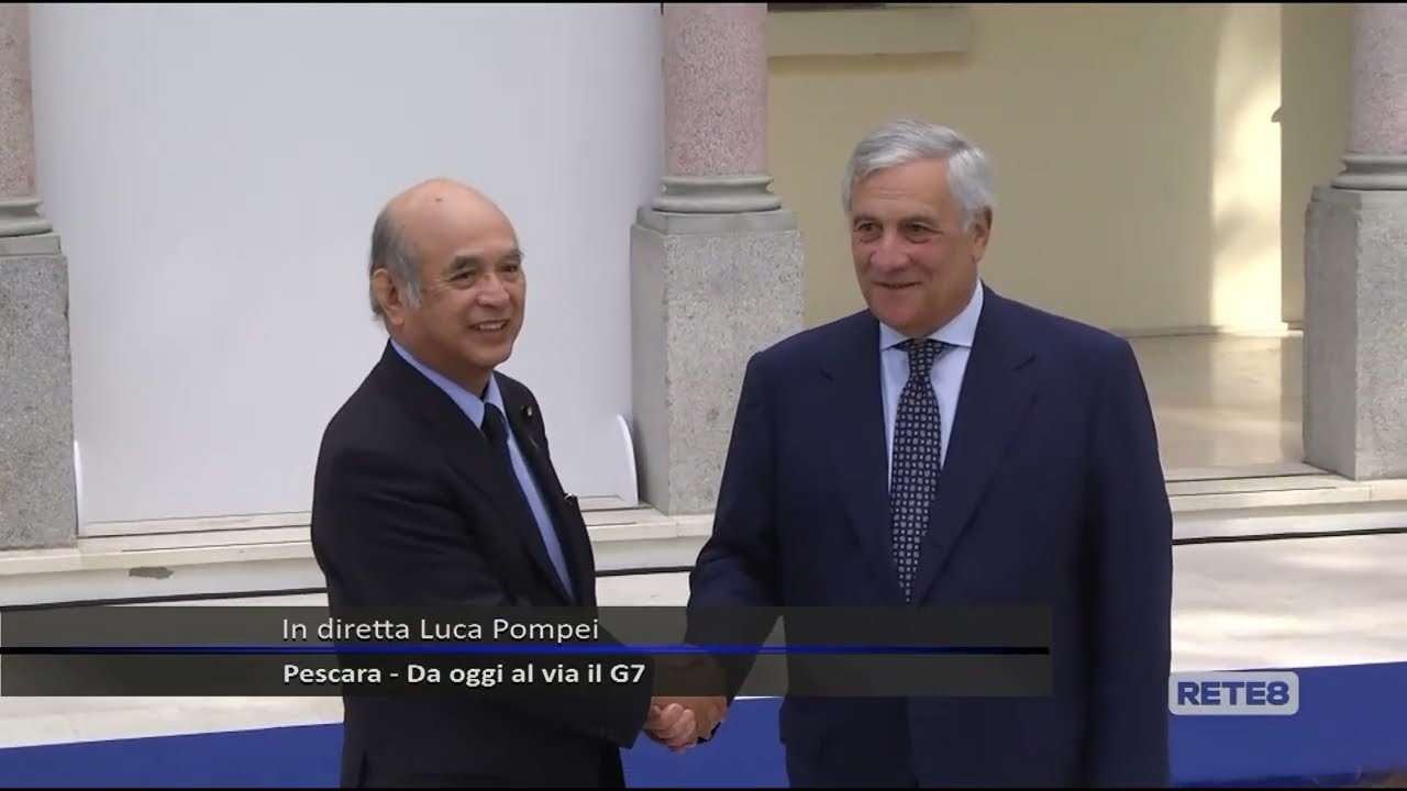 LIVE Pescara - Da oggi al via il G7