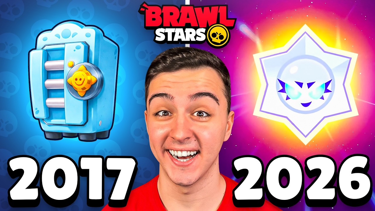 RECLAMO TODAS LAS RECOMPENSAS de BRAWL STARS 😱🚨 (2017 - 2026)