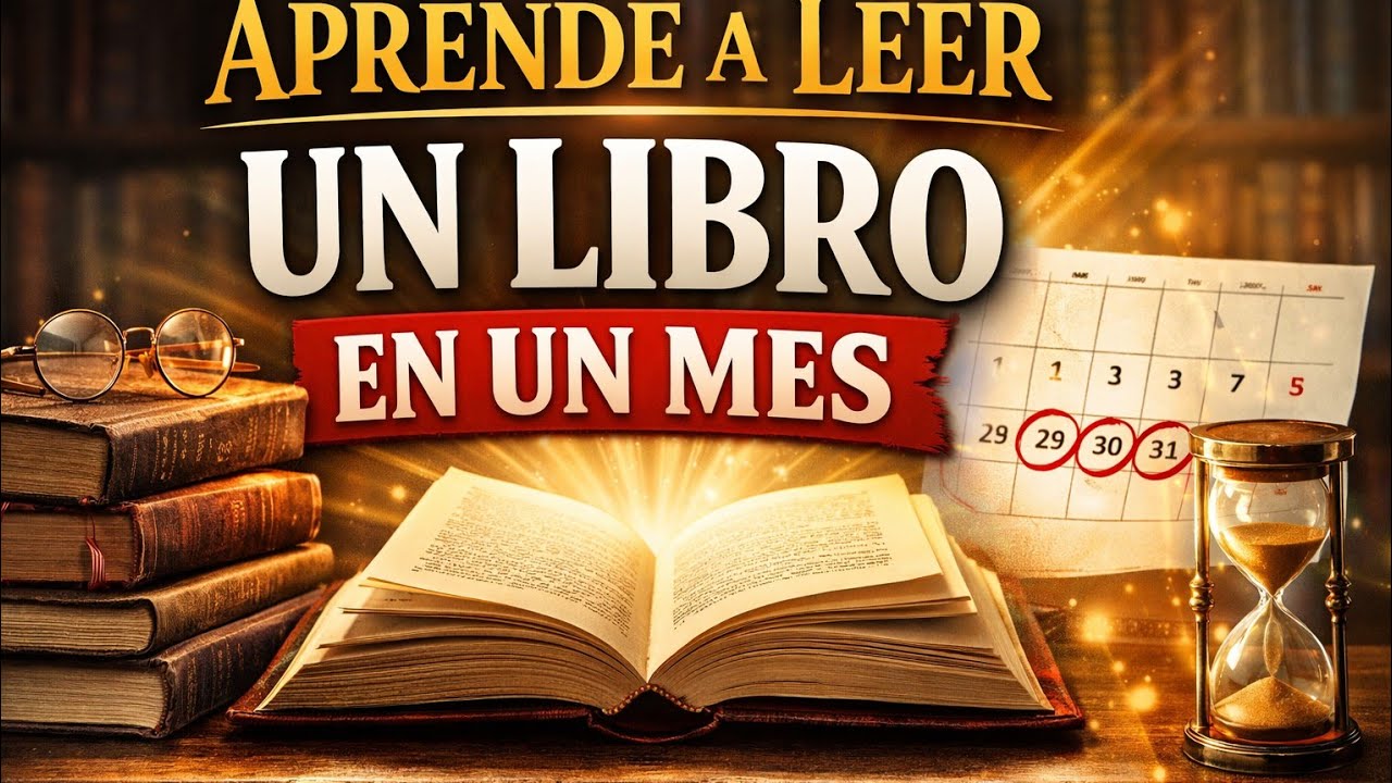 Aprende a  leer un libro en un mes.