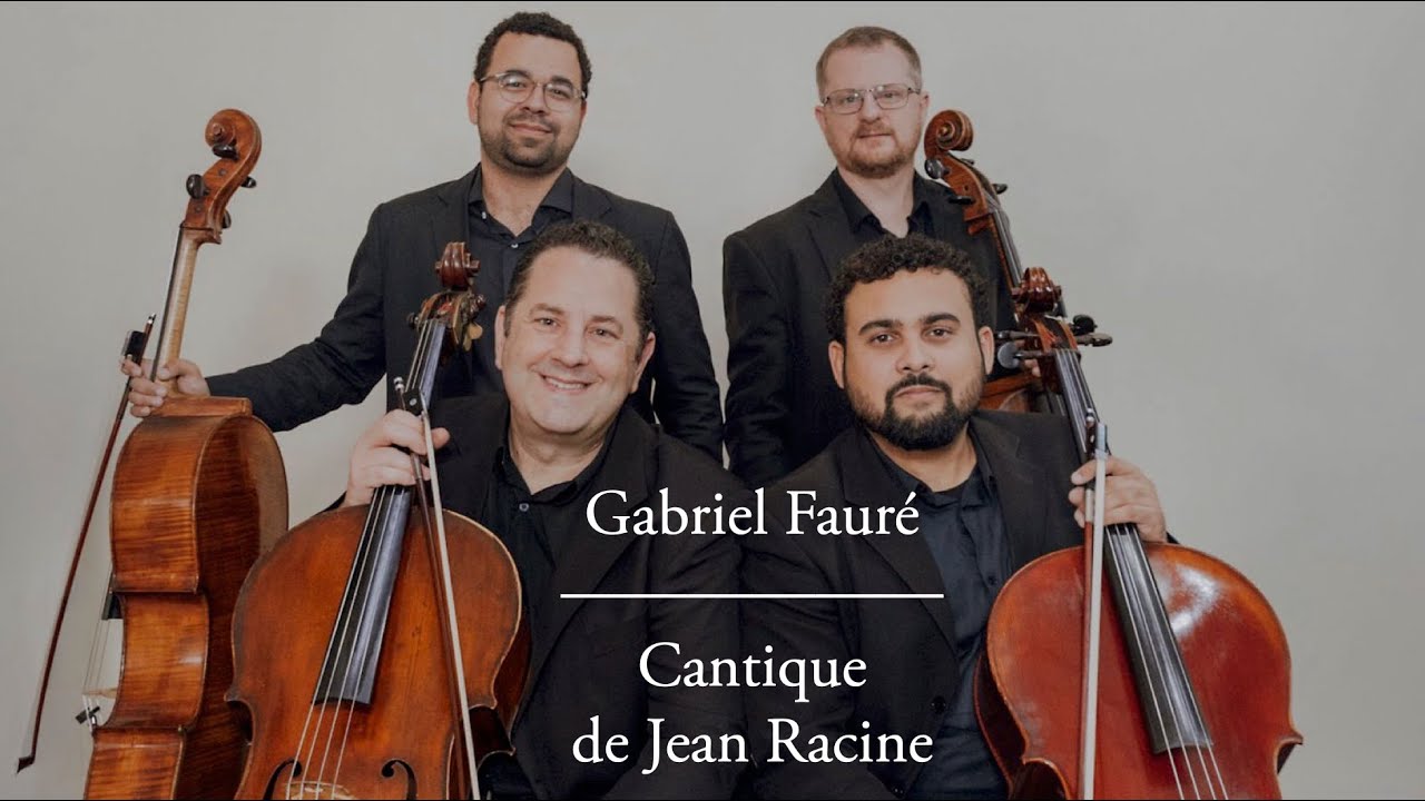 G. Fauré - Cantique de Jean Racine - POA Cello Quartet & Orq. Theatro São Pedro