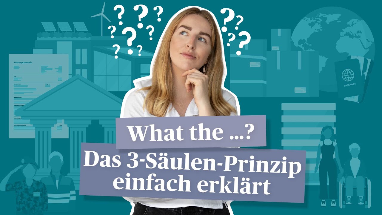 Vorsorge: Wie funktioniert das 3-Säulen-Prinzip? – Einfach erklärt