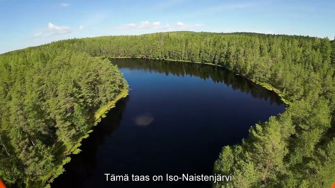 Suunnistusseikkailu kopterilla/Iso-Naistenjärvi/Pirkkala 10.7.24
