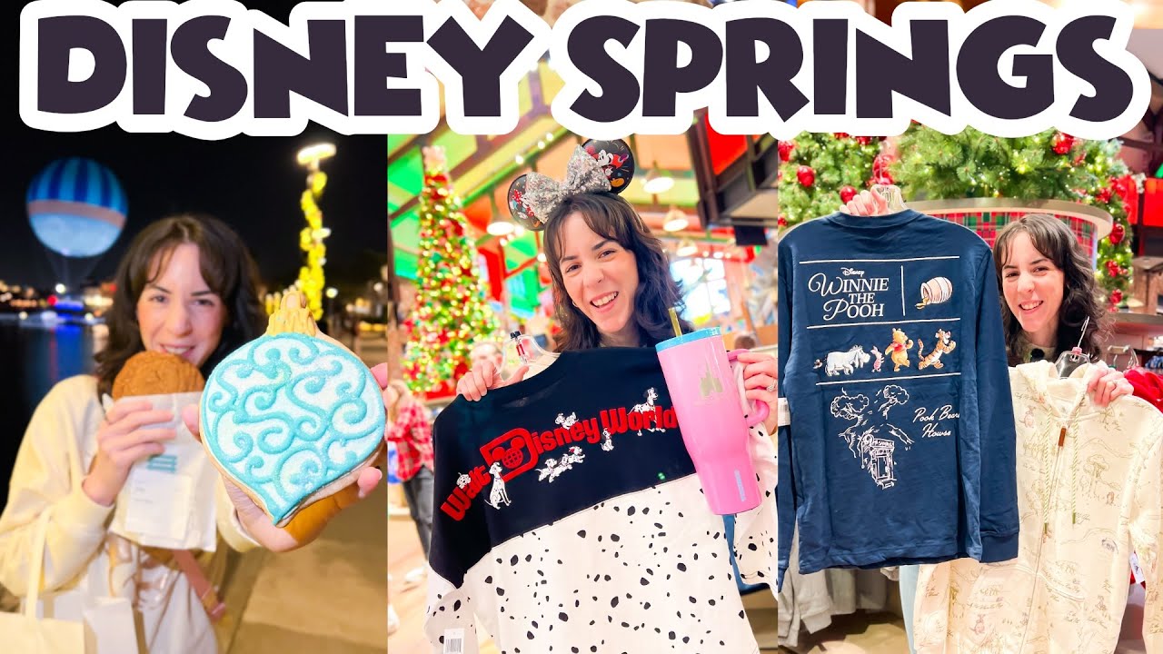 DISNEY SPRINGS New Merch Update! December 2025 | Walt Disney World | Disney Parks