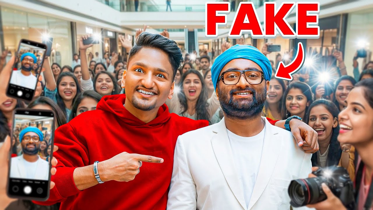 Fake Arijit Singh Prank *MALL SHUTDOWN*