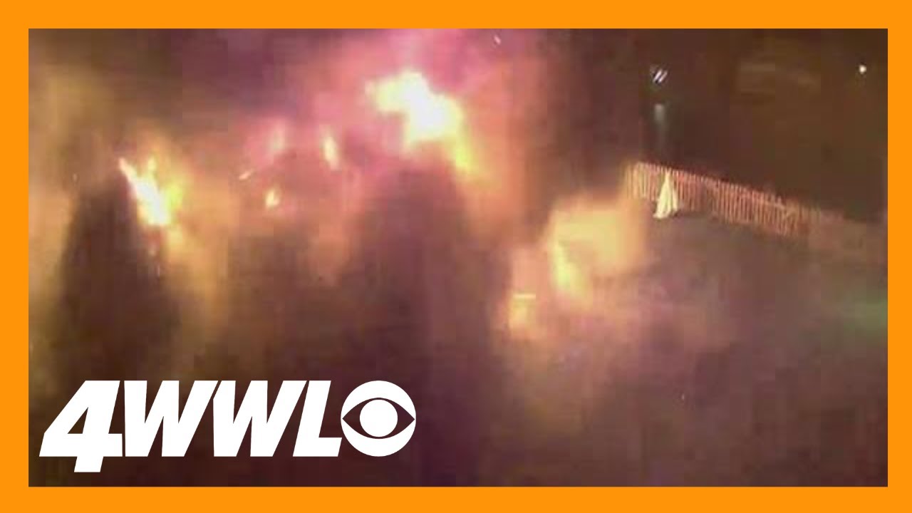Slidell shed fire in Eden Isles
