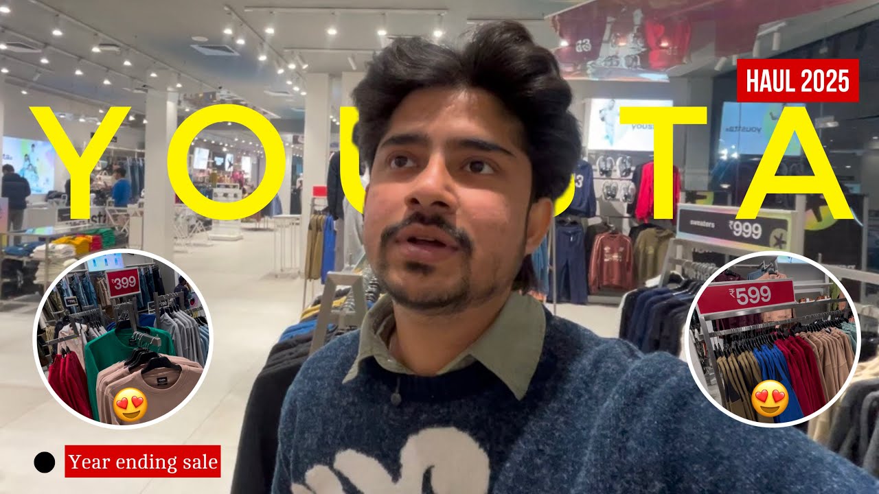 Yousta winter collection 2025 | yousta winter sale | yousta puffer jacket review | Kalua