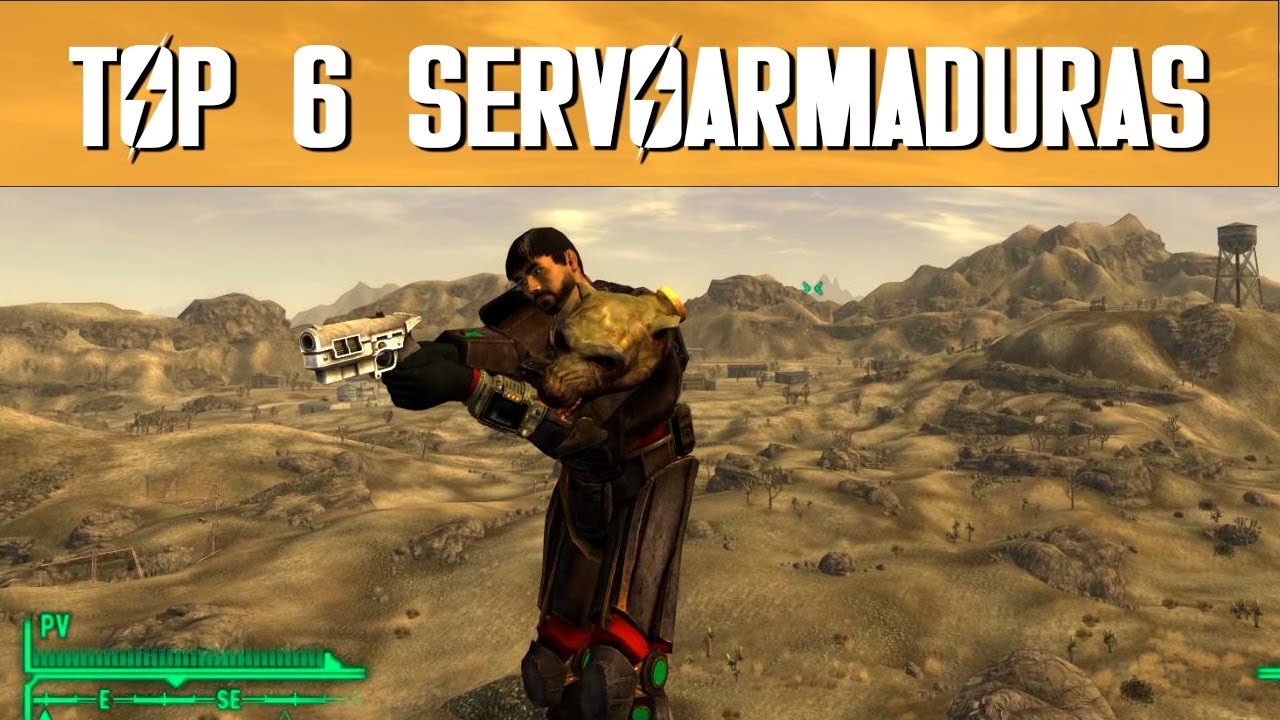 FALLOUT NEW VEGAS | TOP 6 SERVOARMADURAS
