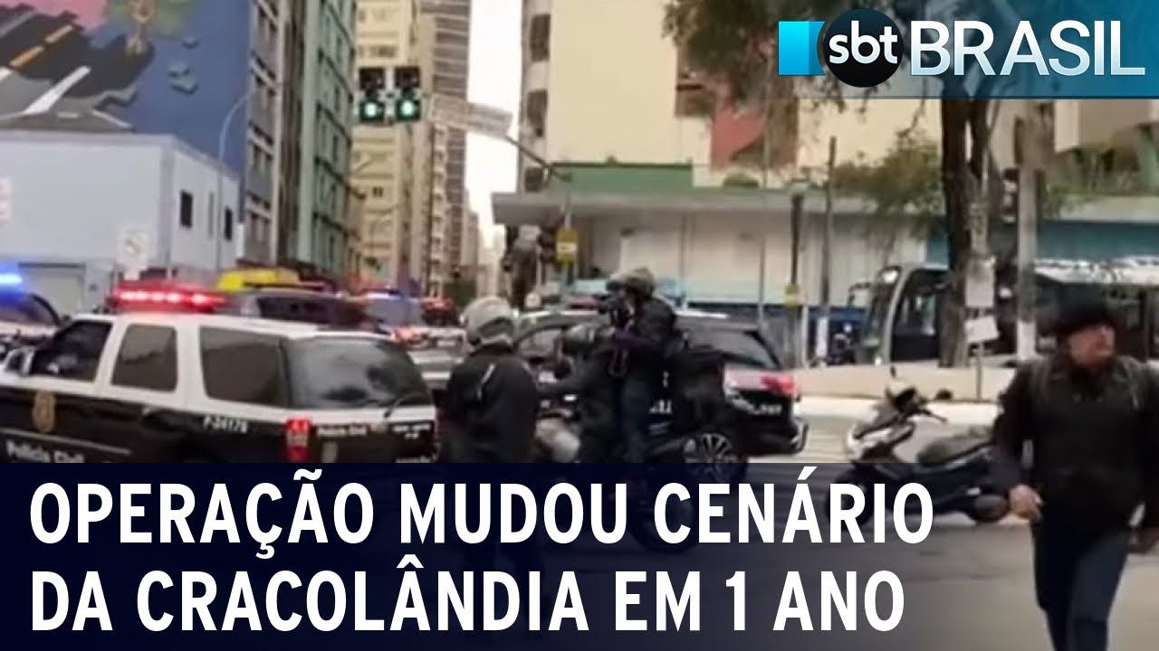 Ações na Cracolândia: autoridades afirmam que já há resultados das operações | SBT Brasil (02/07/22)