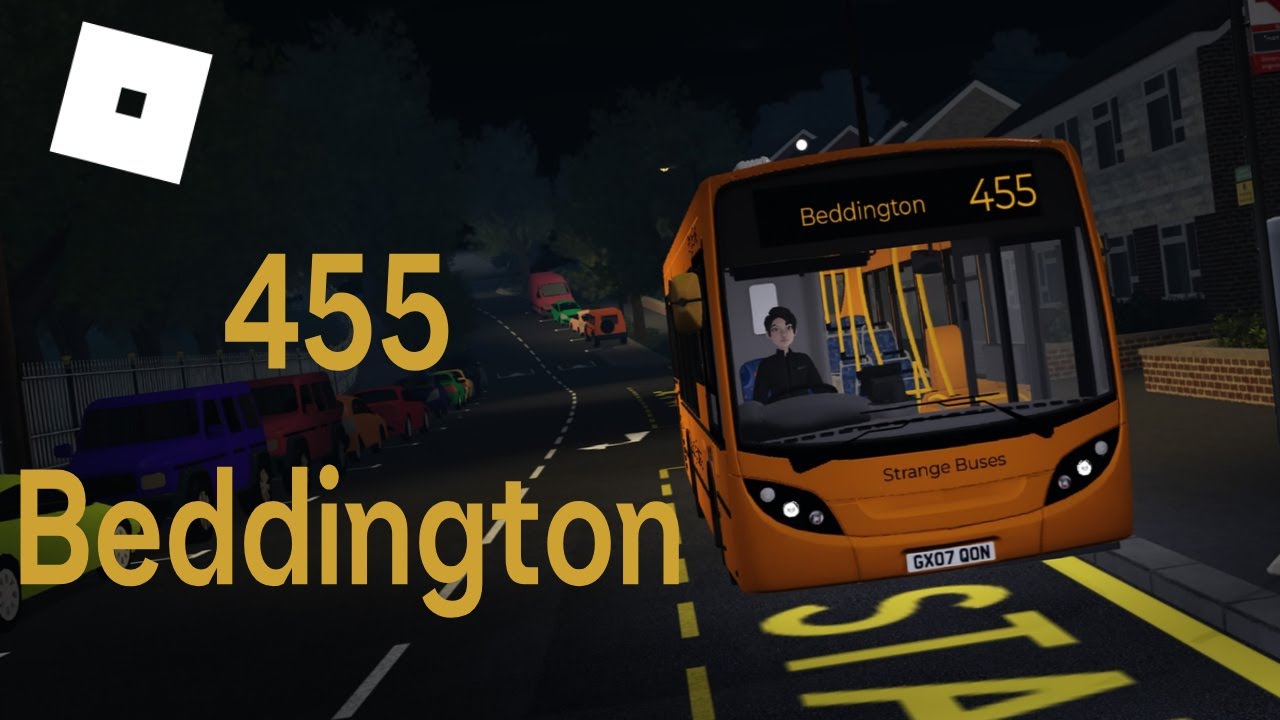 Croydon Roblox | Route 455 - Beddington | Enviro200Dart