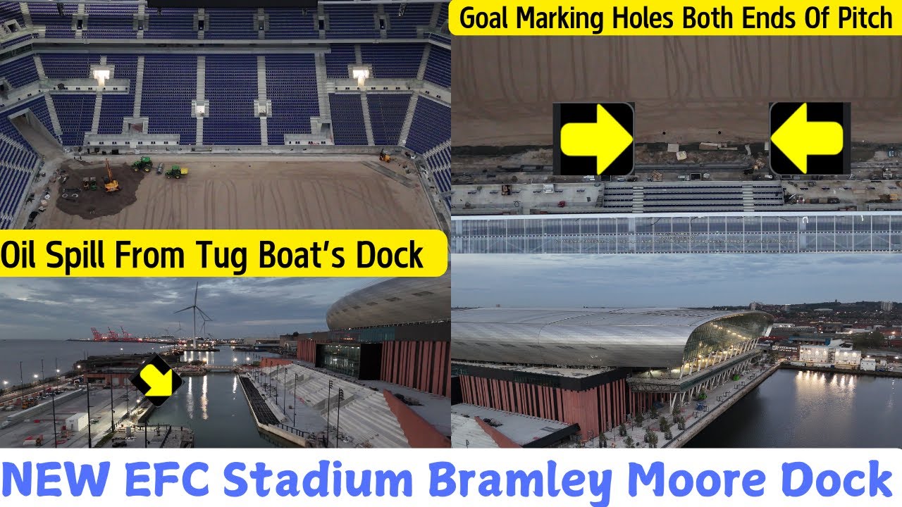 NEW Everton Stadium Bramley Moore Dock