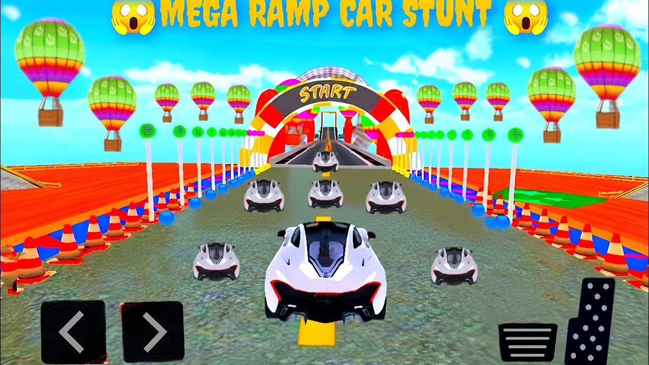 😱 Mega Ramp Car Stunts | The Most Dangerous Ramp Challenge Ever!