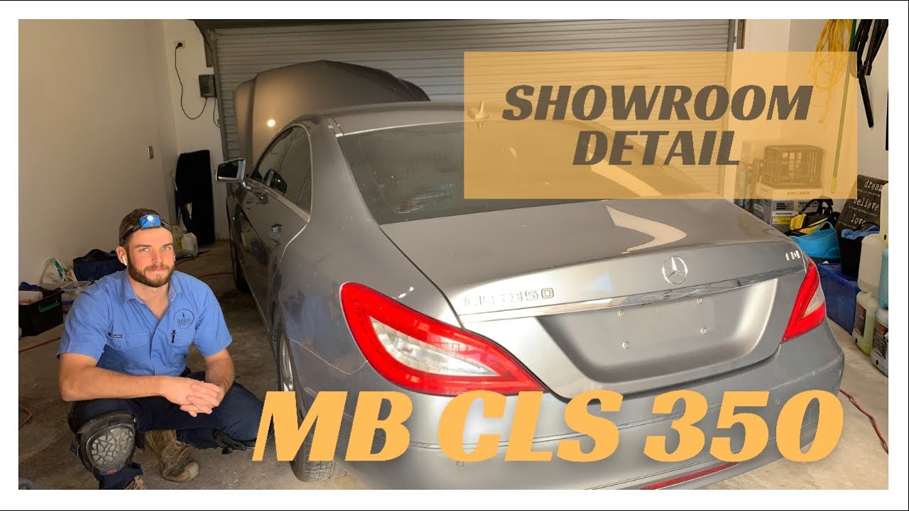 SHOWROOM DETAIL IN 10 MINUTES - MERCEDES BENZ CLS 350