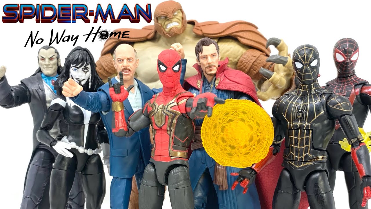 Marvel Legends SPIDER-MAN No Way Home Complete ARMADILLO BAF Wave Review