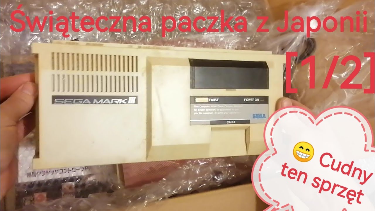 SEGA MARK III w końcu się doczekałem super japońskiego wczesnego sprzętu 👌