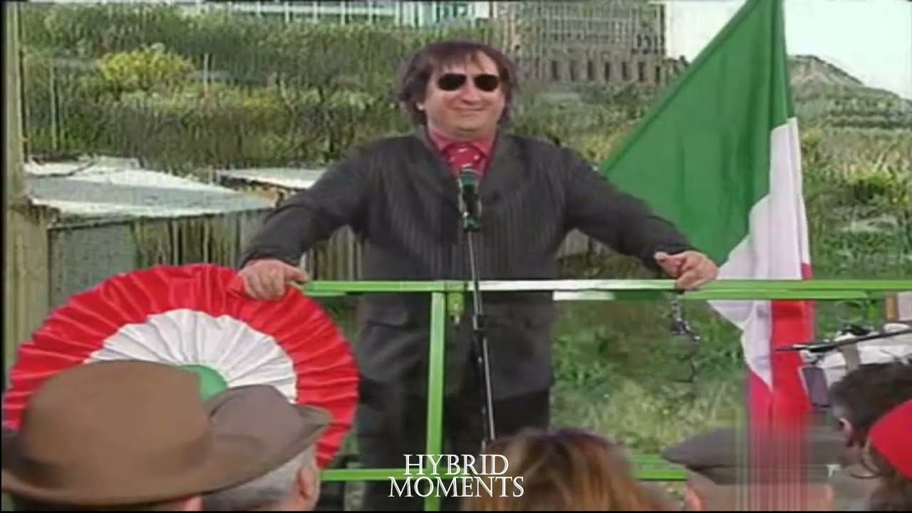 Antonio Albanese - Cetto e i primi comizi...