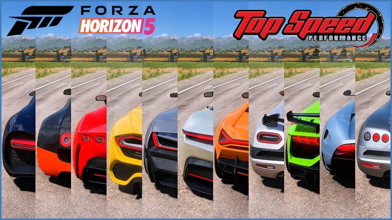 2002 - 2024 All Hypercars | Top Speed Test