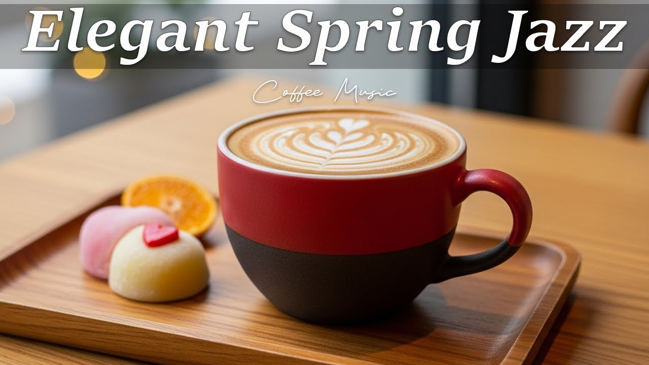 Elegant Spring Coffee Jazz ☕ Soft Bossa Nova & Elegant Café Music for Relax, Focus & Gentle Mornings