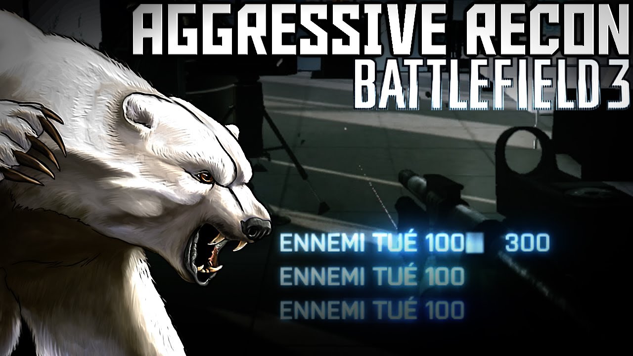 Aggressive Recon au M40A5 sur Battlefield 3 - 