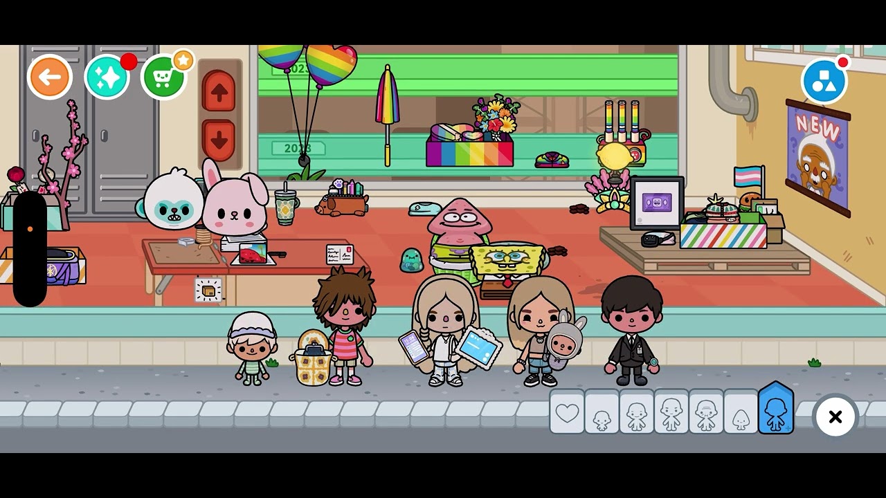 1st day of school 🏫 #tocaboca #￼cute #fun #￼ Ihearttocaboca 