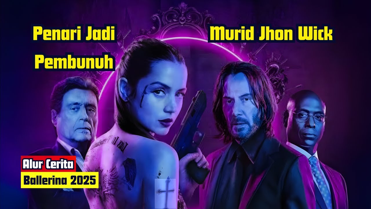 BALLERINA BERUBAH JADI MESIN PEMBVNVH! Balas Dendam Paling Brutal di Dunia John Wick