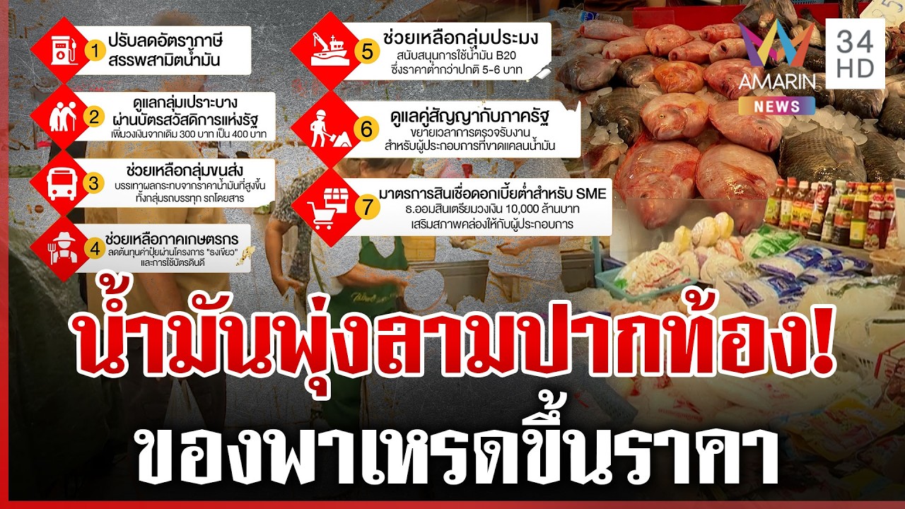 แพงแน่ทั้งแผ่นดิน! รัฐฯ ออก 7 มาตรการอุ้ม จับตาค่าไฟงวด พ.ค. | ทุบโต๊ะข่าว | 26/03/69