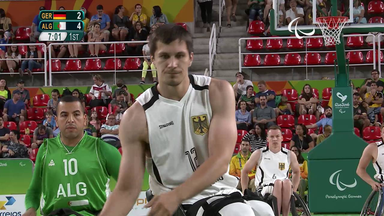 Wheelchair Basketball | Germany vs Algeria | Men’s preliminaries | Rio 2016 Paralympic Games