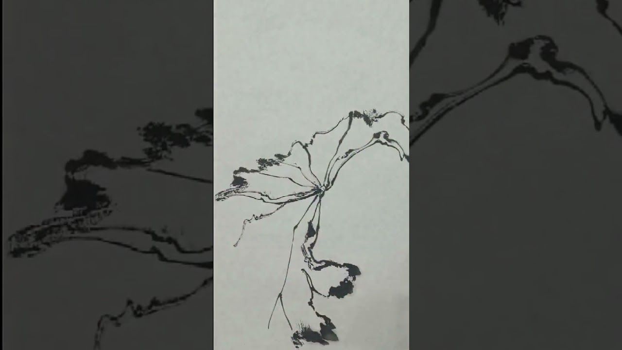 Lecture by Teacher Jiang Hongliang: Sketching Lotus Flowers with Loose Brushstrokes