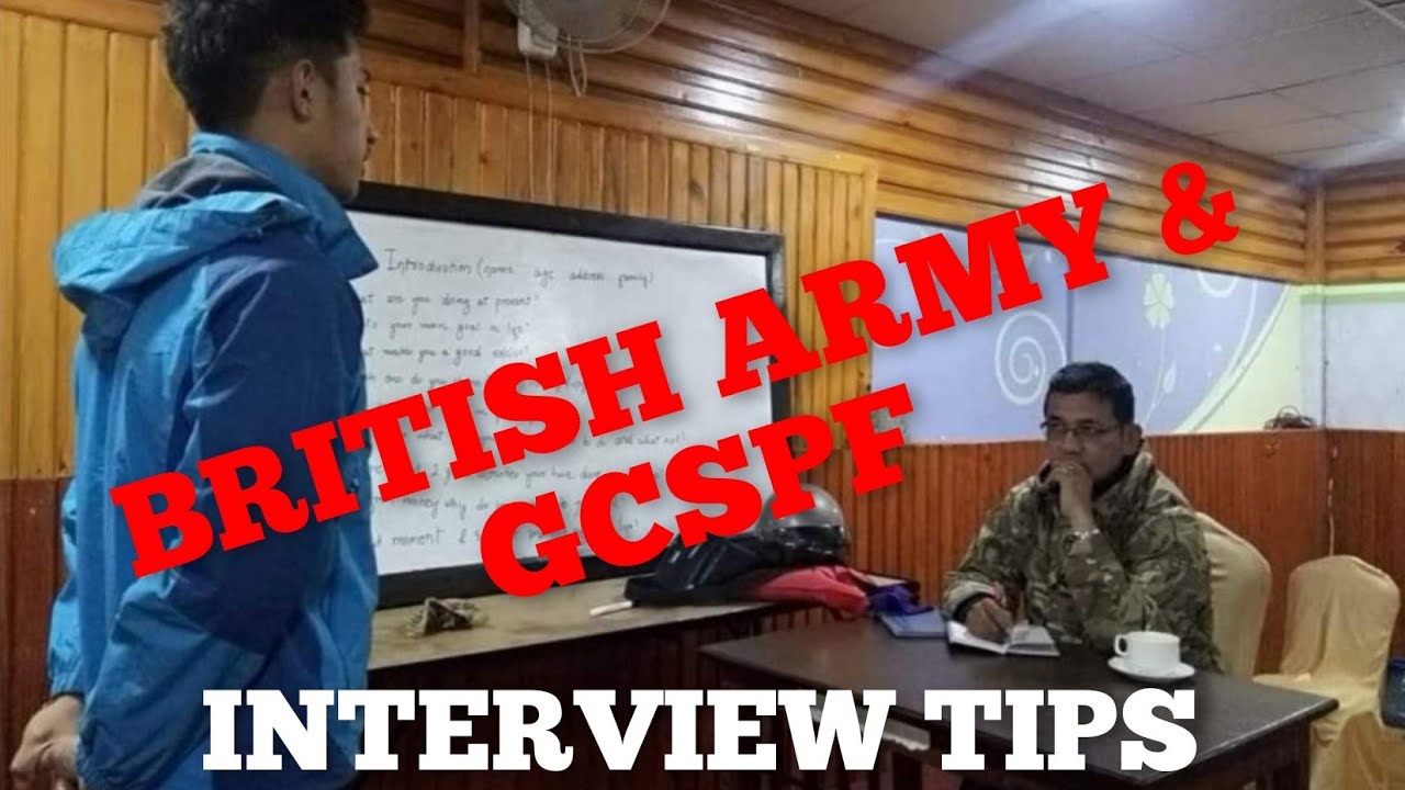 BRITISH ARMY || SINGAPORE POLICE FORCE || INTERVIEW RI-23 TIPS