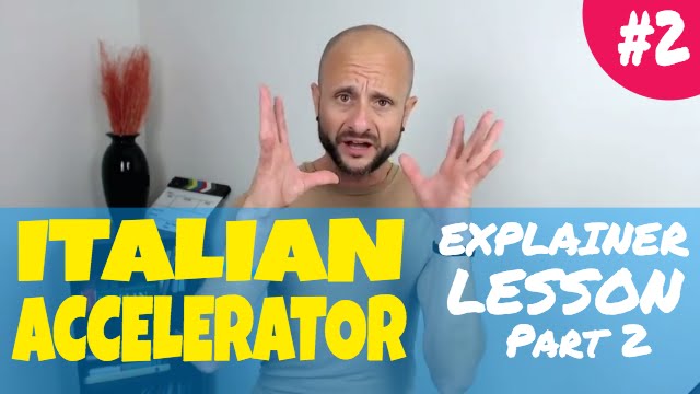 Italian Accelerator REVIEW - Episode 2 (Part 2) | Italian Conversation With English Translation