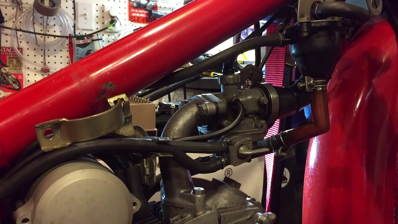 1981 Honda C70 Passport (11) - Removing the Carburetor