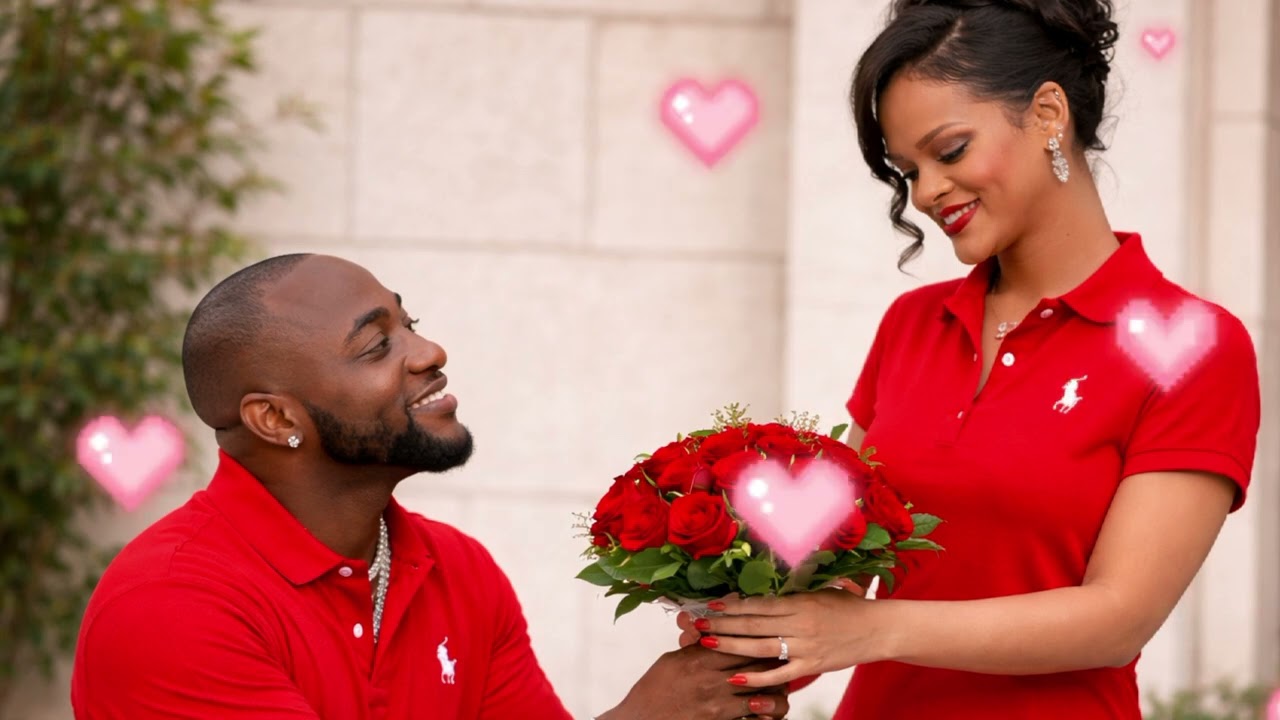 Davido ft Rihanna valentine night kiss me I kiss you