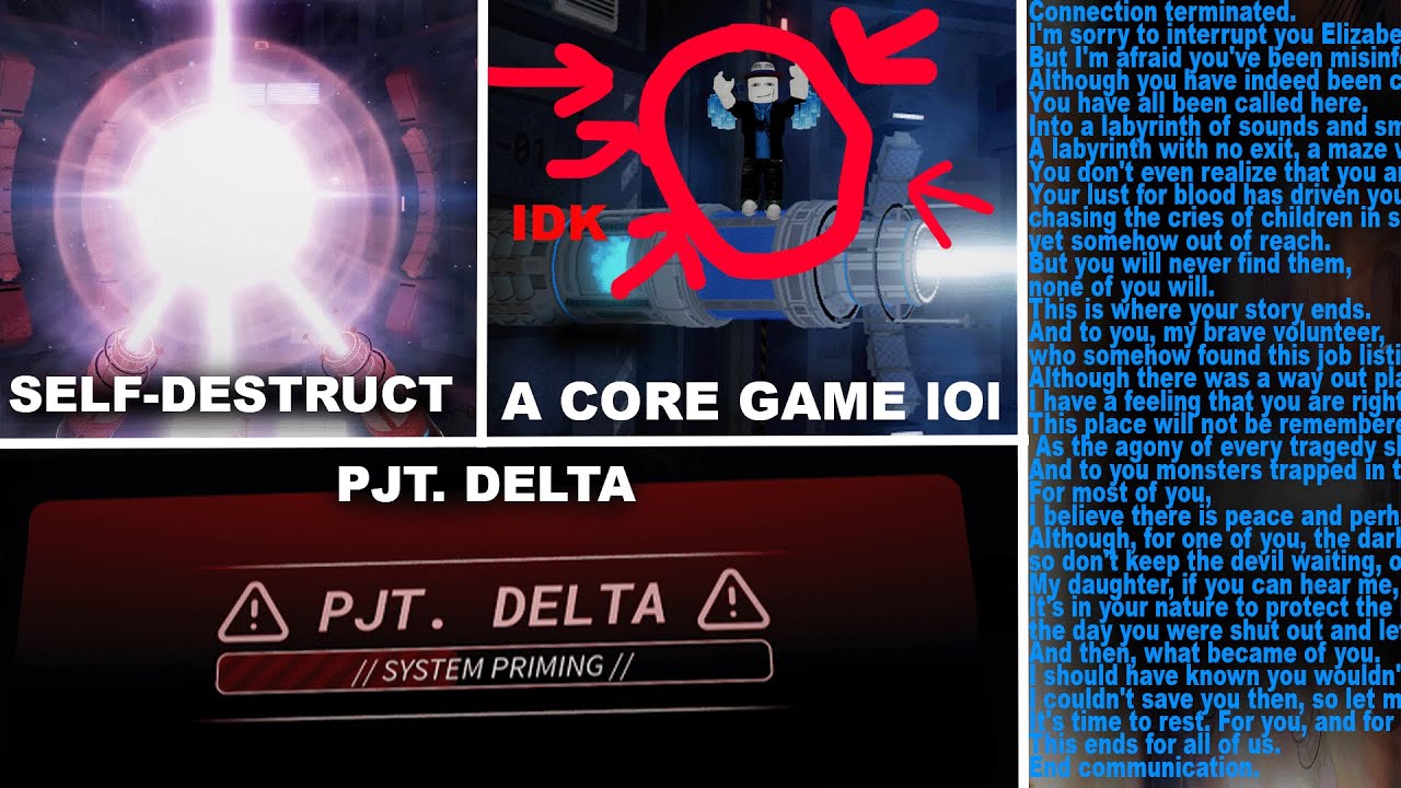 Connection terminated | SD-B | PJT.DELTA | A CORE GAME ROBLOX