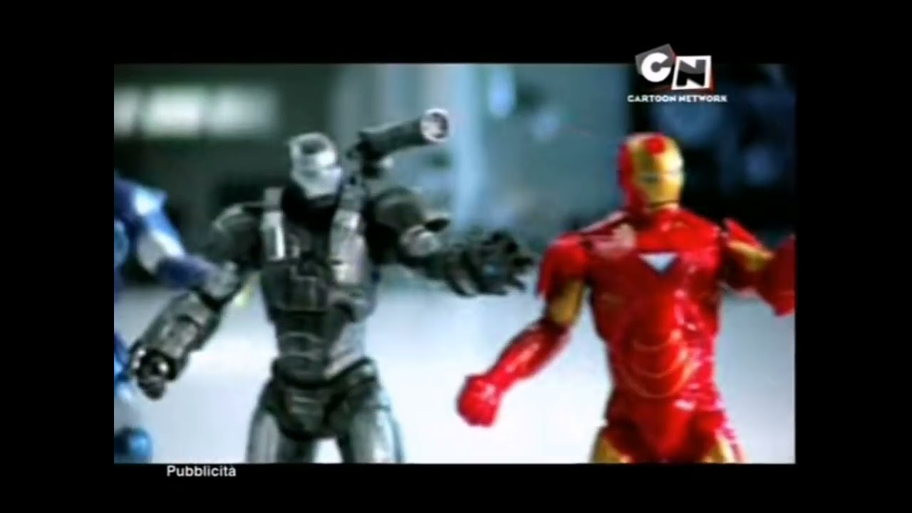 Italian Hasbro /Giochi Preziosi Iron man 2 Movie Toy Commercial