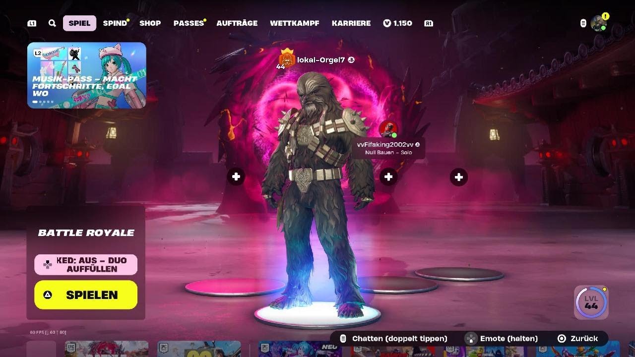 Fortnite einen schritt weiter