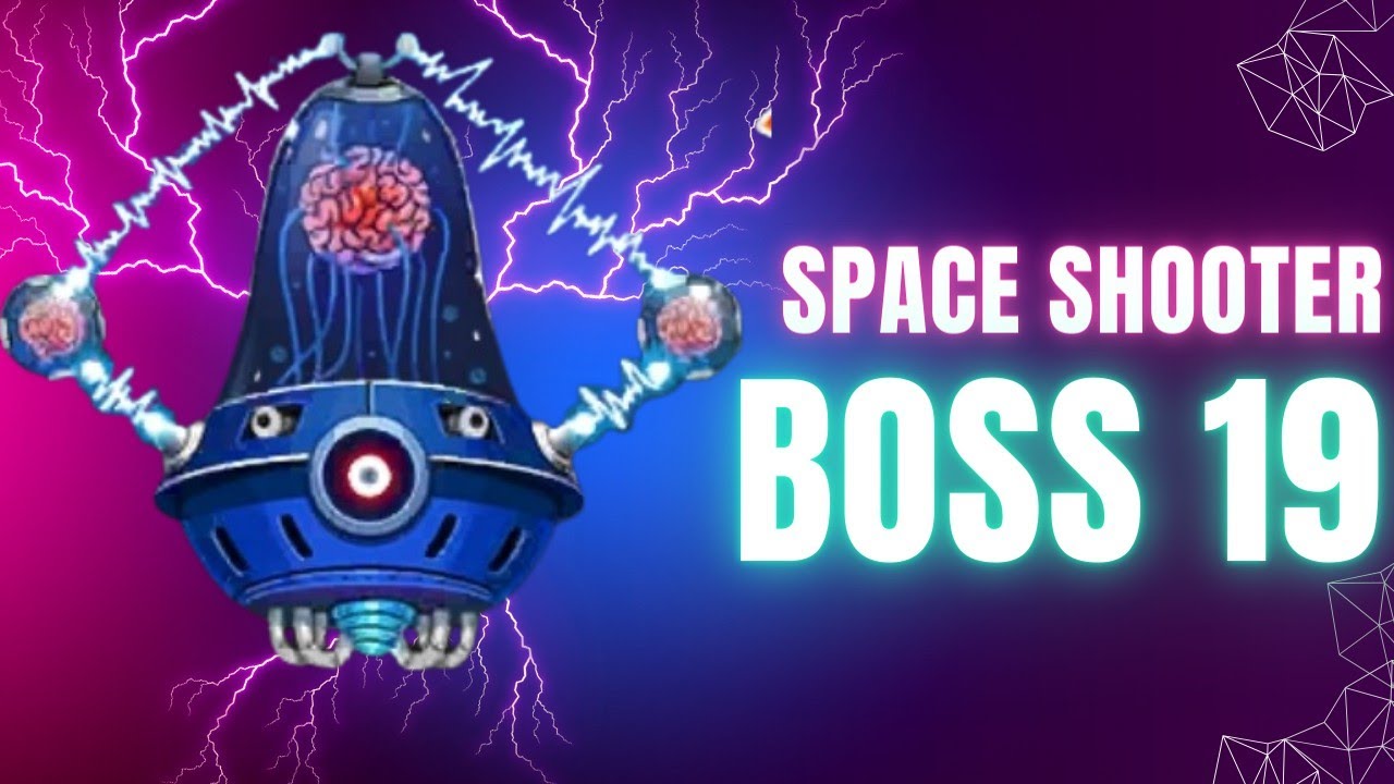 Space Shooter Galaxy Attack Boss Level 19 | Boss 19 Fight- Gameplay IOS & Android