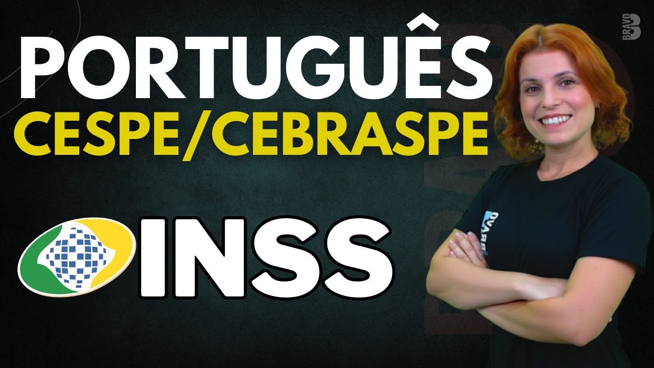 CONCURSO INSS 2026 | PORTUGUÊS | CESPE CEBRASPE
